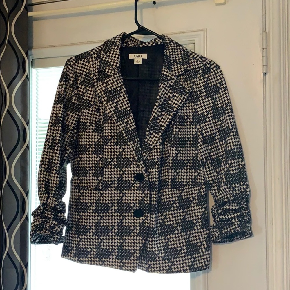 Houndstooth Blazer